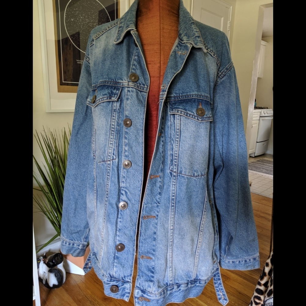 *SOLD* ASOS Curve Denim Boyfriend Jacket